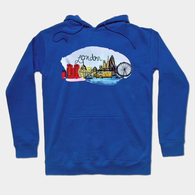 London Hoodie by CindyS